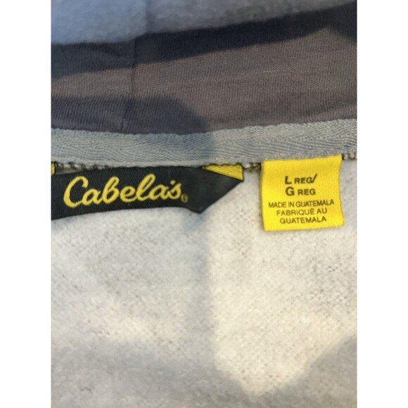 Cabelas Womens Large Spell Out Mossy Oak Blades Camouflage Hoodie - Picture 8 of 9